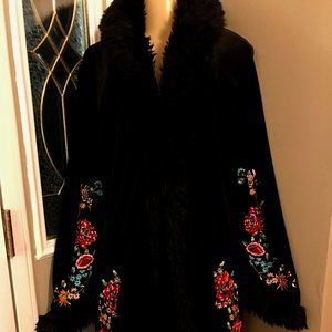 Mid-length dress coat